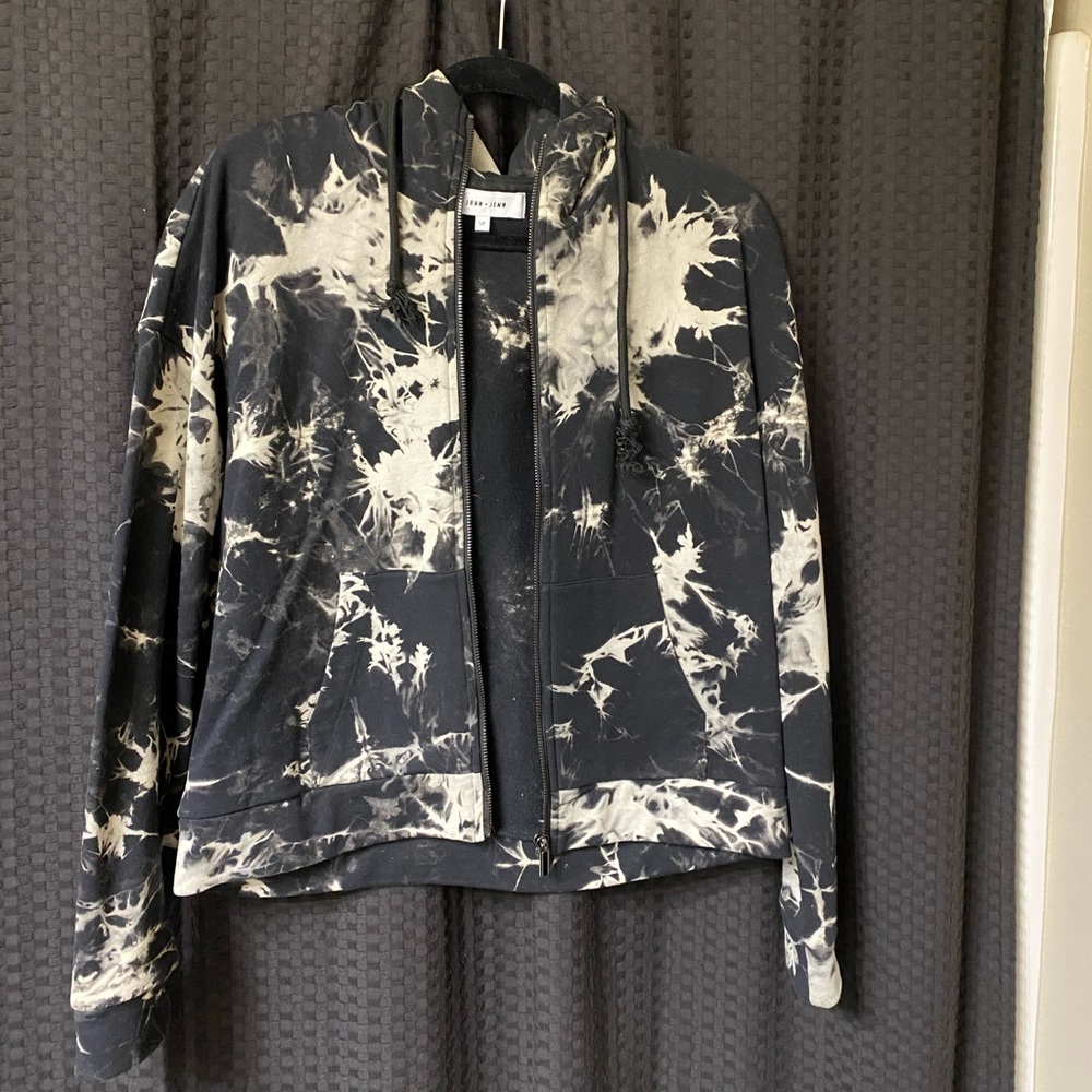John + Jenn Tie Dye Zip up Hoodie